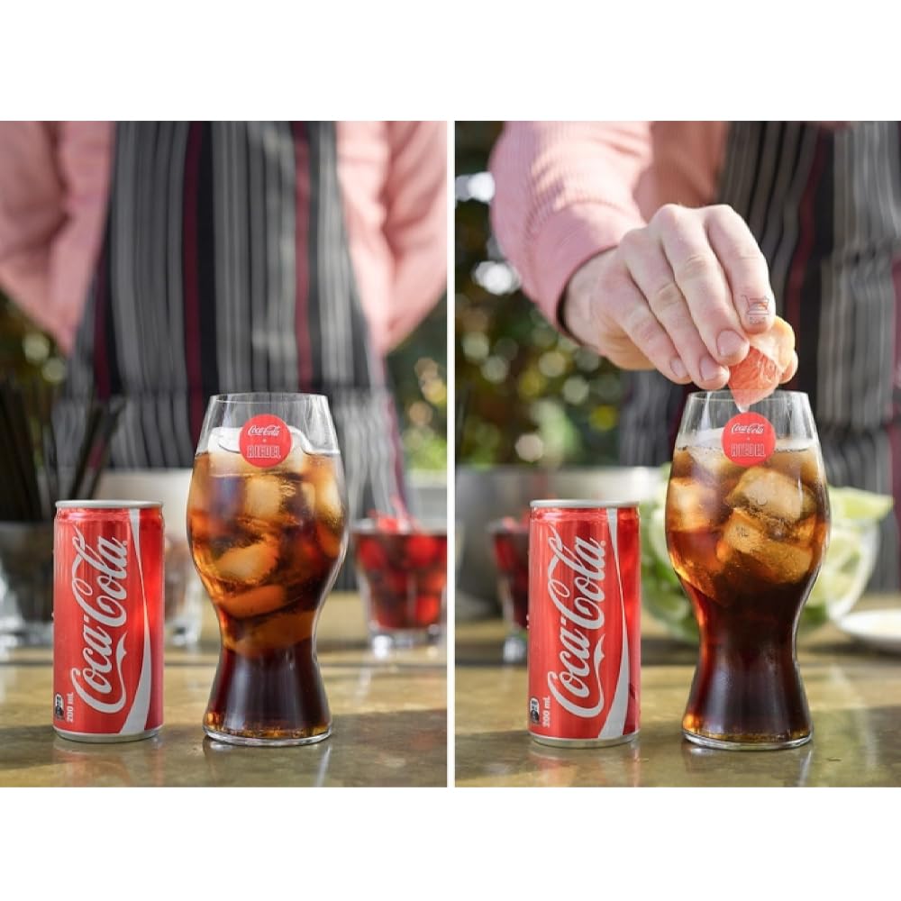 Kit 2 Copos Cristal Riedel Coca Cola 480ml Importados Refri
