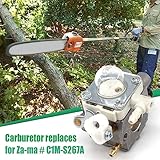 JOJOCY C1M-S267A FS56RC Carburetor Kit for Stihl FS40 FS50 FS56 FS70 FC56 FC70 HT56 HT56C KN56 Trimmer Weed Eater Carb Replaces 41441200608 - Image 6