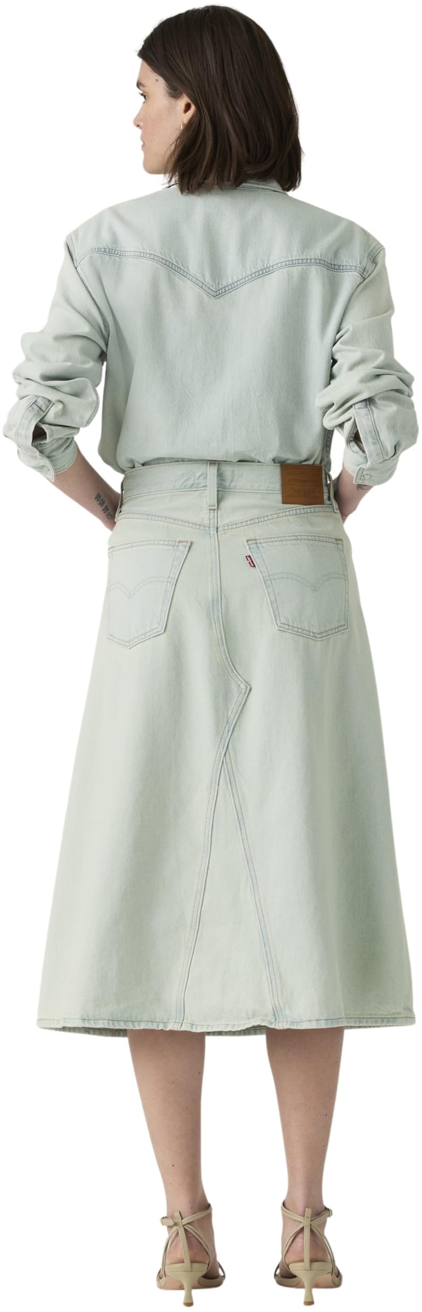 Levi's Damen Jeansrock Decon High Rise, A-Linie