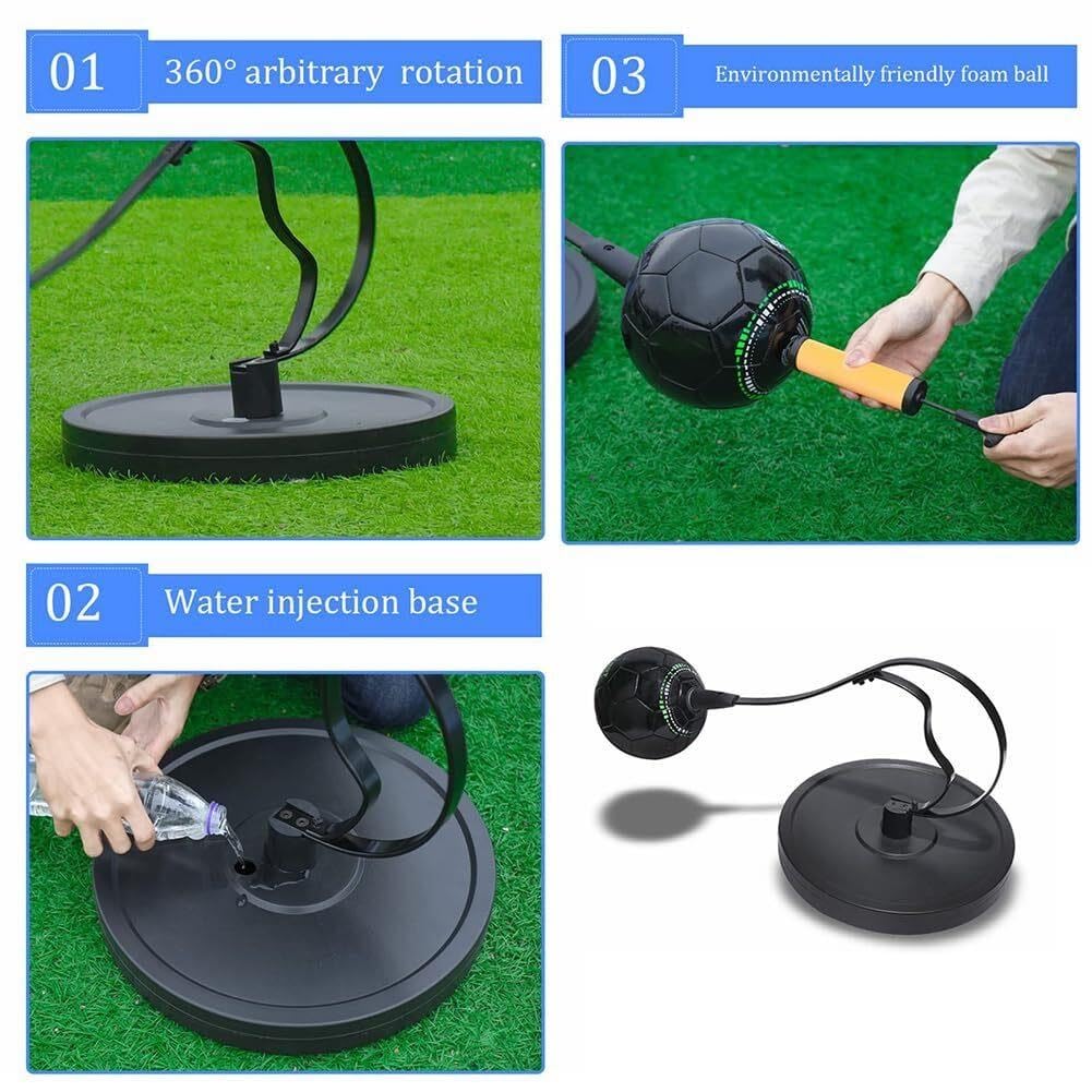 Entrenador de fútbol, 1 Unidad, Accesorio de Entrenamiento de Patadas