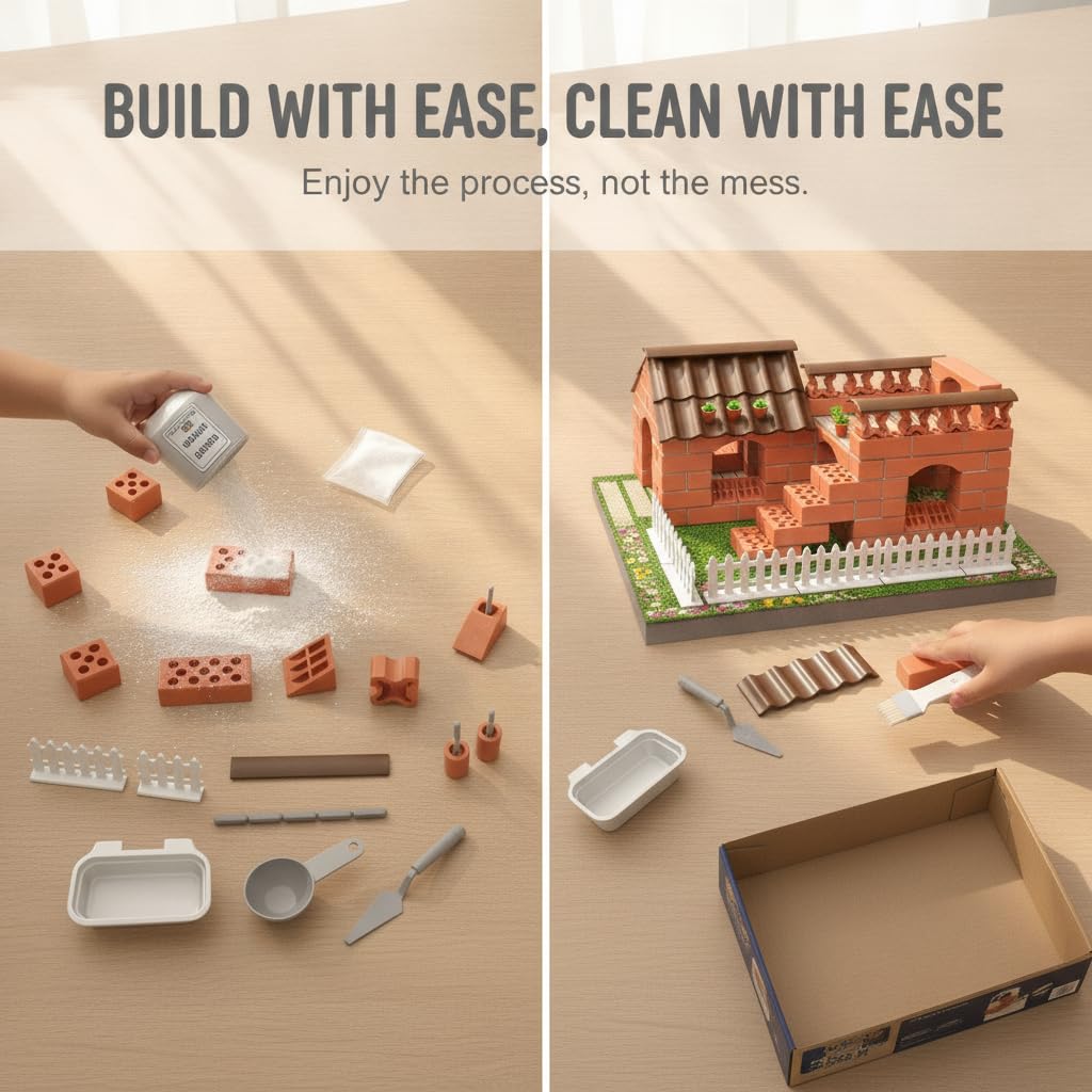 Kit Casa Miniatura da Costruire Fai da, style to 3