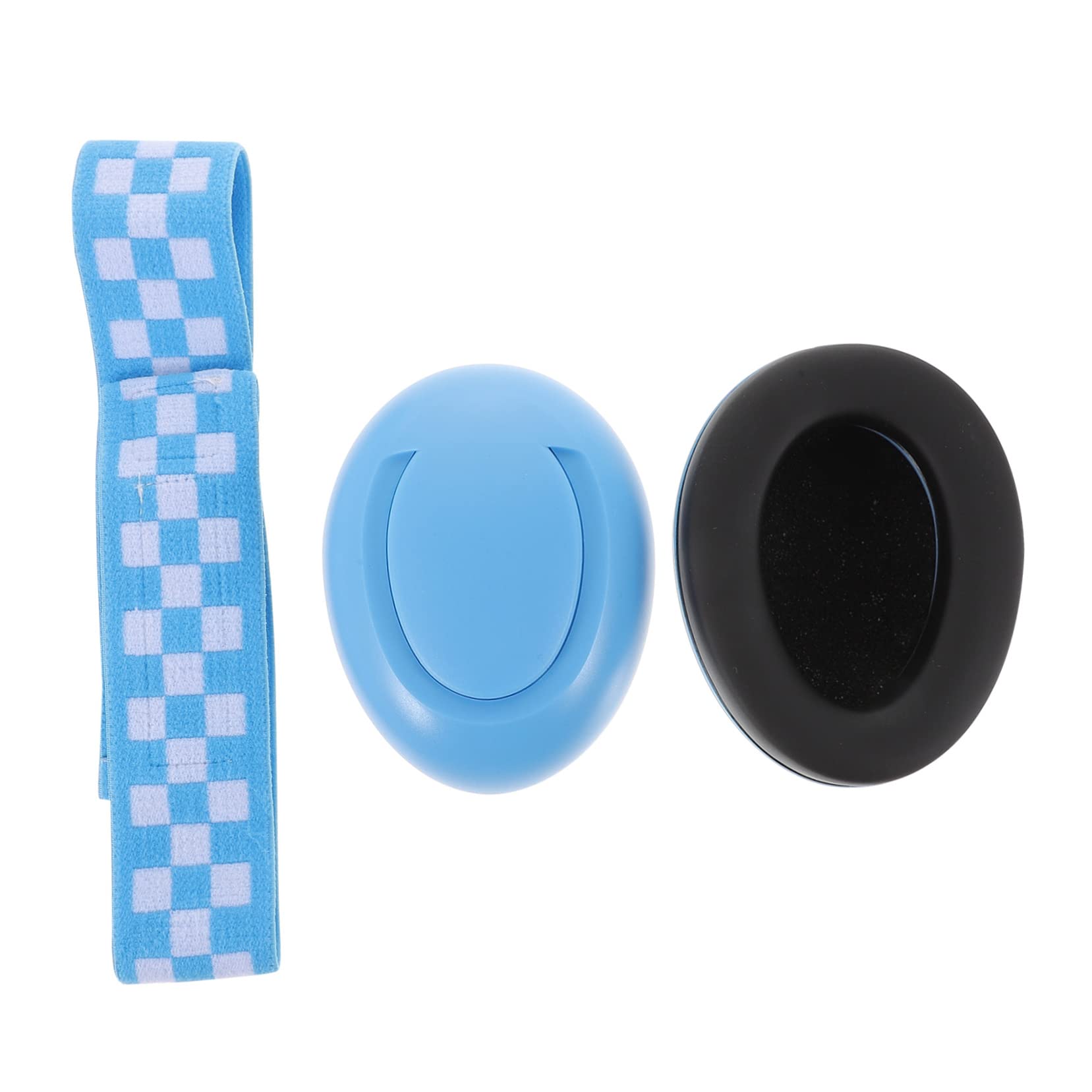 HAPINARY 1 Set Noise Cancelling Earphones Ear Protection Soundproof Noise Canceling Headphones Noise+cancelling+headphones Sound Proof Ear Muffs Abs Sky-blue