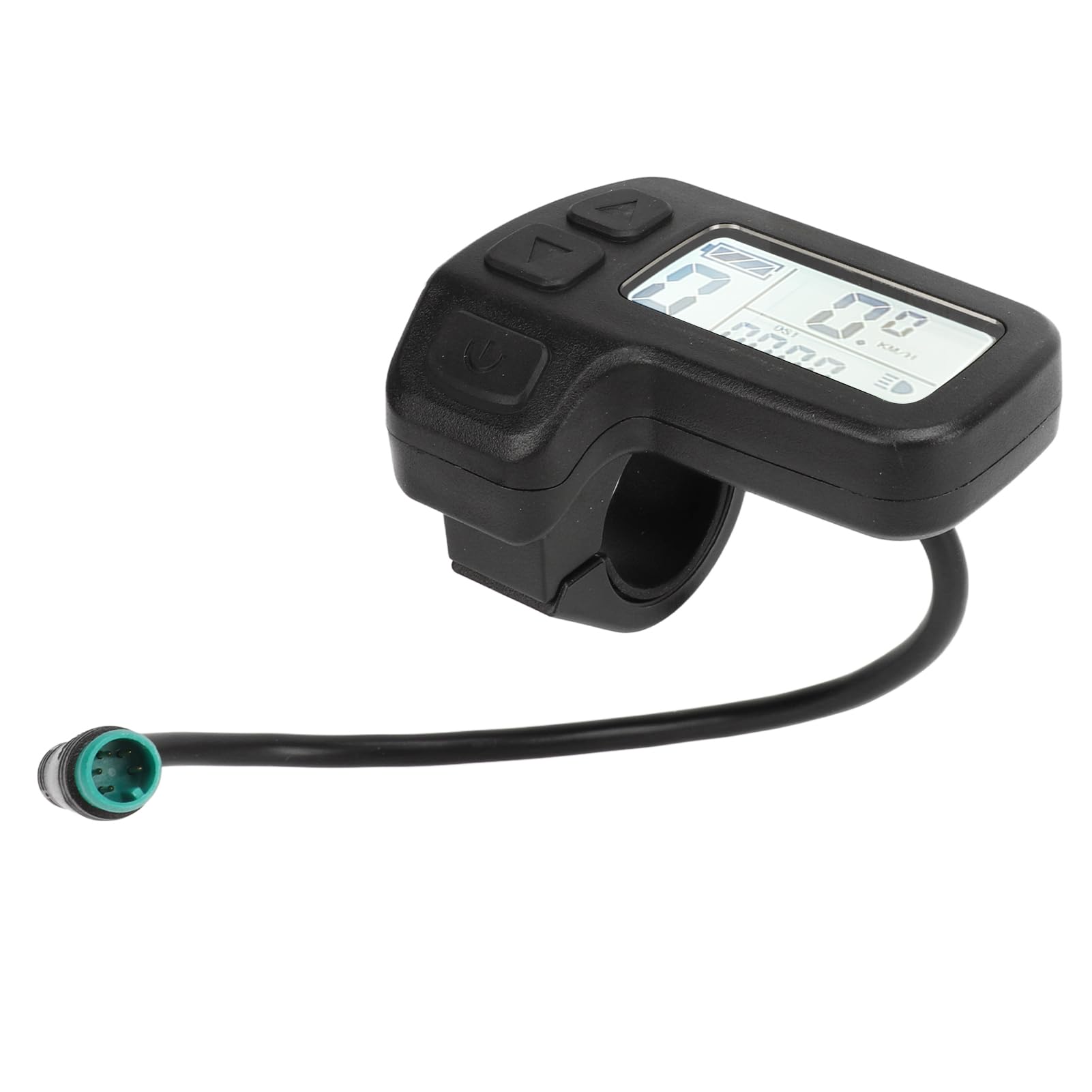 Rower elektryczny wyświetlacz LCD wodoodporne złącze miernik wyświetlania danych 24V 36V 48V uniwersalny do roweru elektrycznego