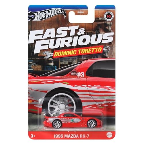 Hot Wheels HRW46 Fast & Furious Dominic Toretto 1995 Mazda RX-7 Hot Wheels HRW46 Fast & Furious Dominic Toretto 1995 Mazda RX-7