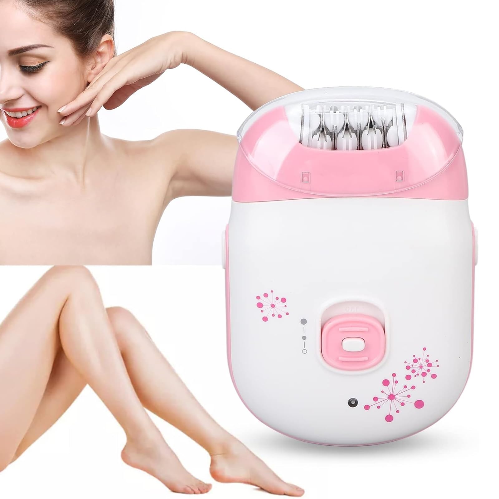 Epilatore for la rimozione dei peli del Viso HeroEpilator Portatile Bianco indolore for depilazione del Viso con epilatore da Donna
