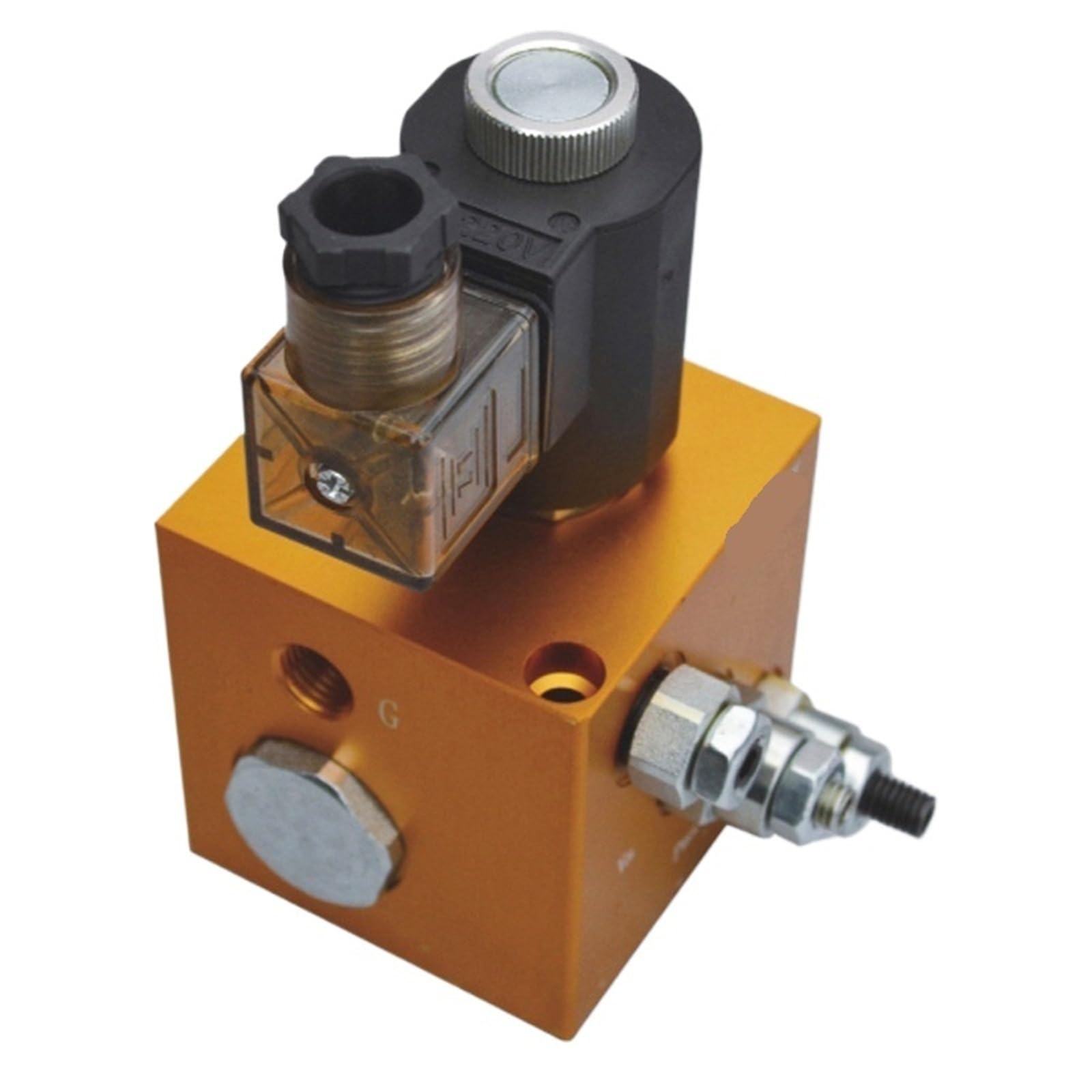 Qvhqlfqh One Color H100l Hydraulic Solenoid Valve Manifold Block