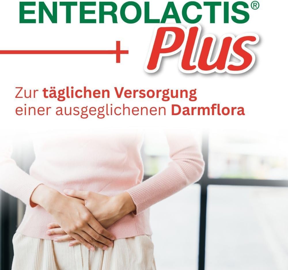2X ENTEROLACTIS PLUS 30 CAPSULE - Integratore Fermenti Lattici Vivi - 60 CPS