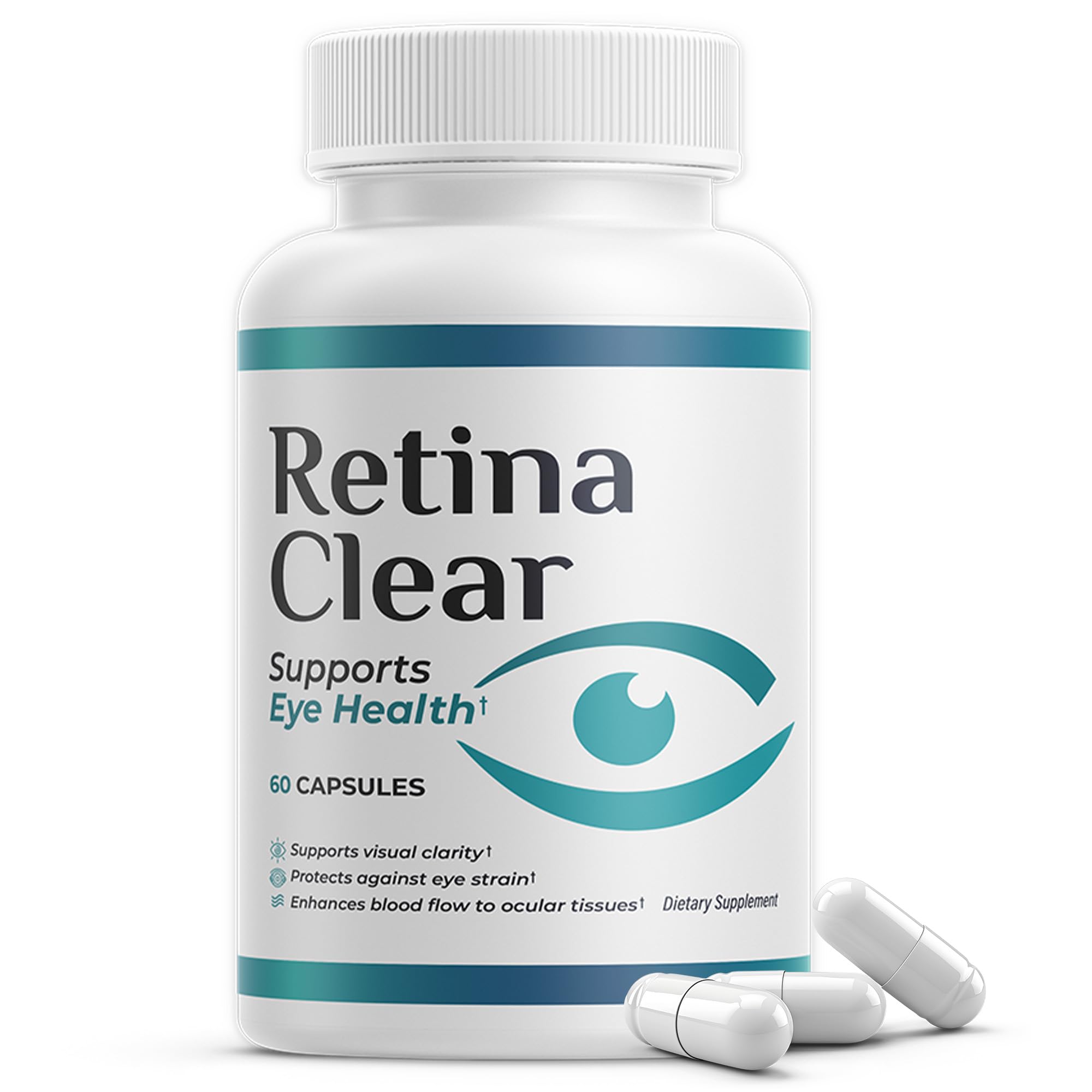Vision Support Supplement Eye Health Formula with Lutein Zeaxanthin Quercetin Vitamin A Zinc Bilberry Supports Visual Clarity Focus