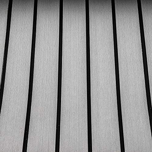 240cm x 90cm x 6mm Eva-Schaum Deckbeschläge für Boote Yacht Marine Bodenbelag Rutschfester Teppich...