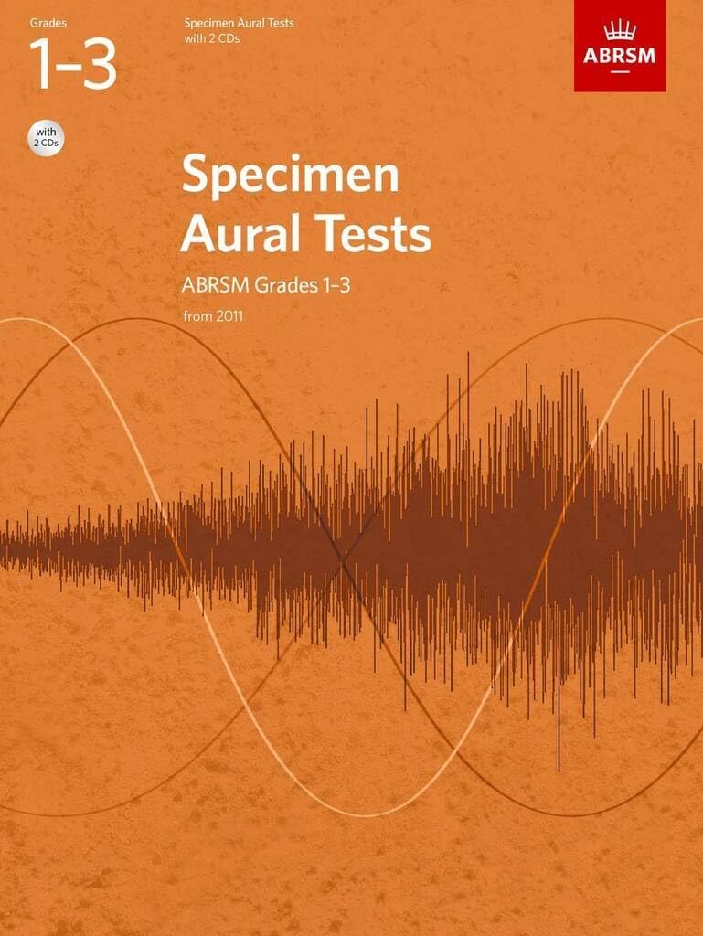 ABRSM Specimen Aural Tests (from 2011) - Grades 1-3 (with CD)