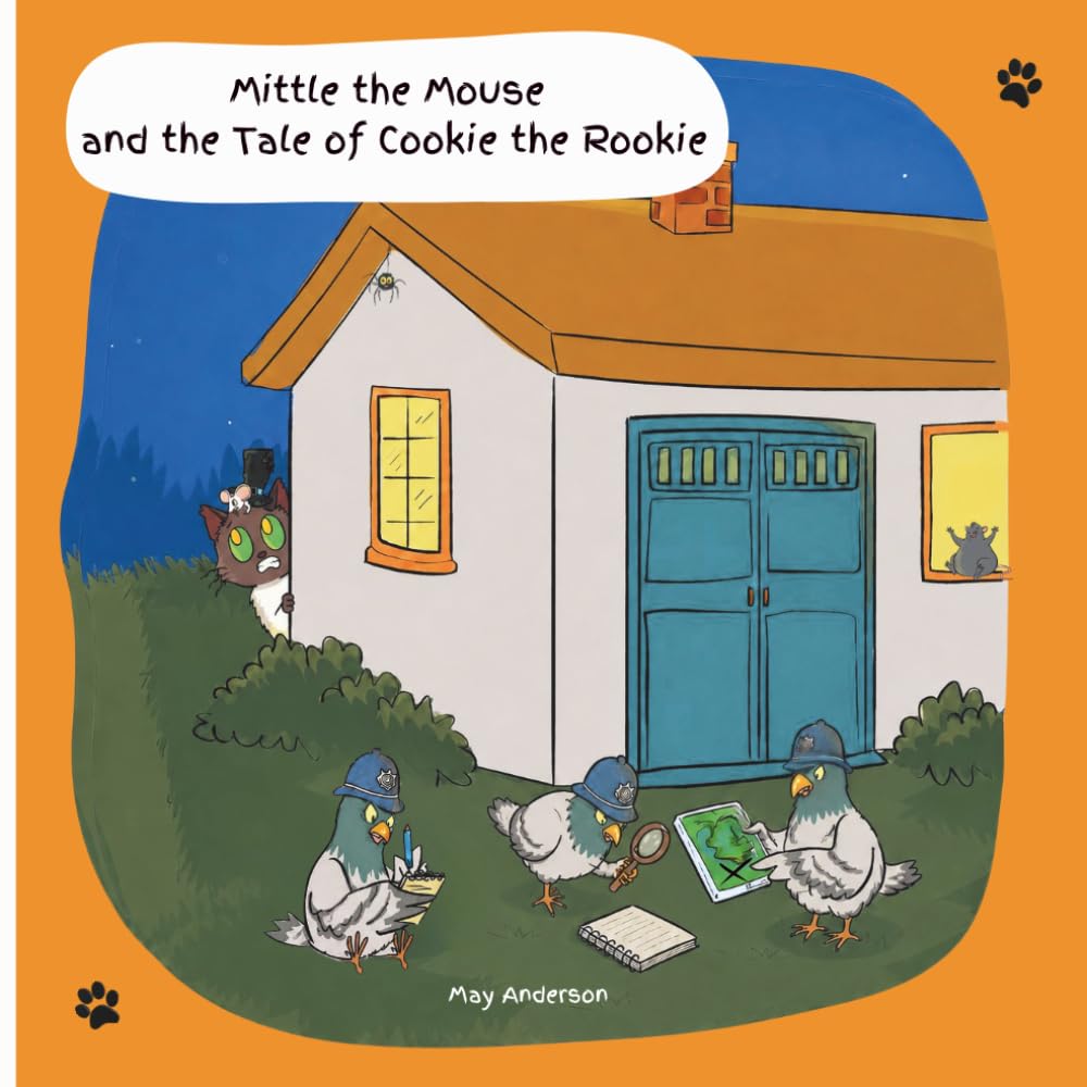 Mittle the Mouse and the Tale of Cookie the Rookie: An Exciting Animal Picture and Poetry Book Adventure Featuring Gangster Cats, a Brave Mouse and a Very Unlikely Hero!
