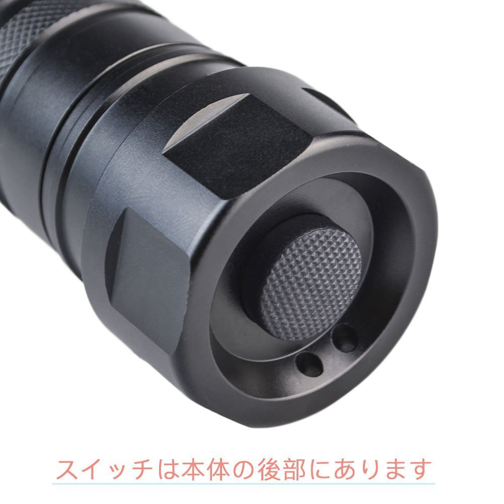 Amazon.co.jp: CrazyFire 懐中電灯 18000ルーメン 超強光度 XM-L T6×15
