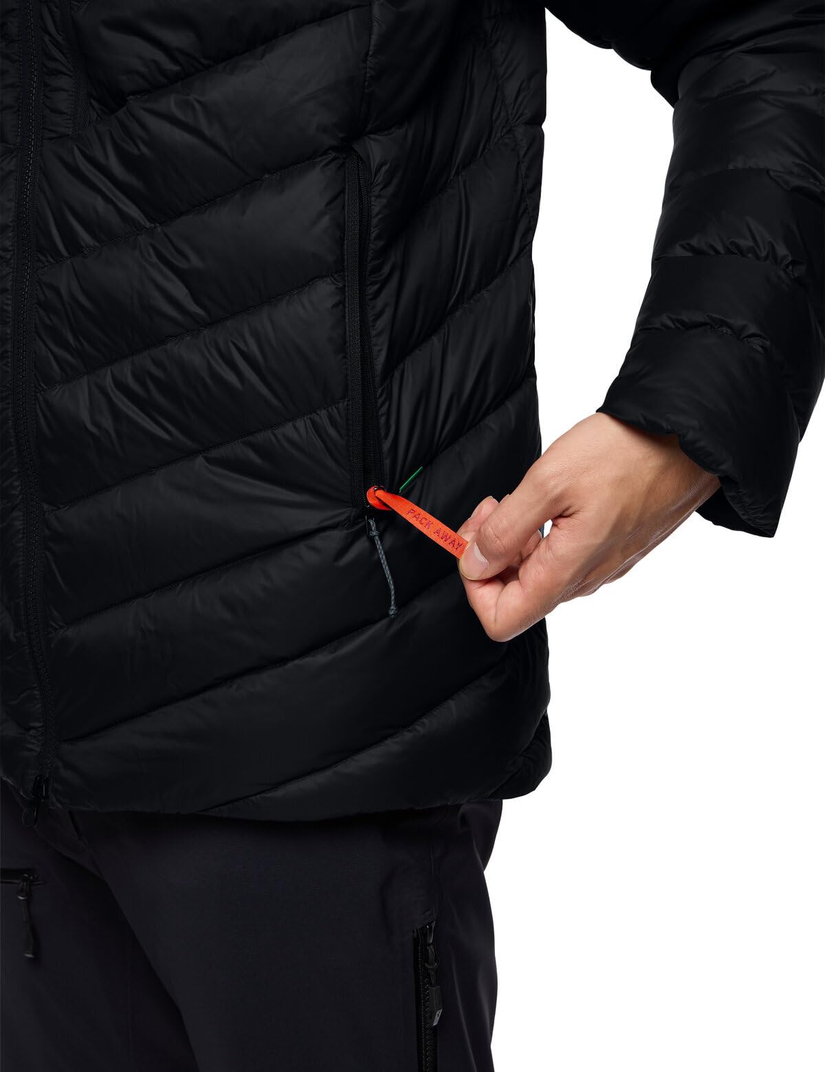VAUDE Herren Daunenjacke Monviso Down Hooded Jacket, Hochleistungsdaunenjacke, sehr leicht, exzellente Wärmeleistung, atmungsaktiv