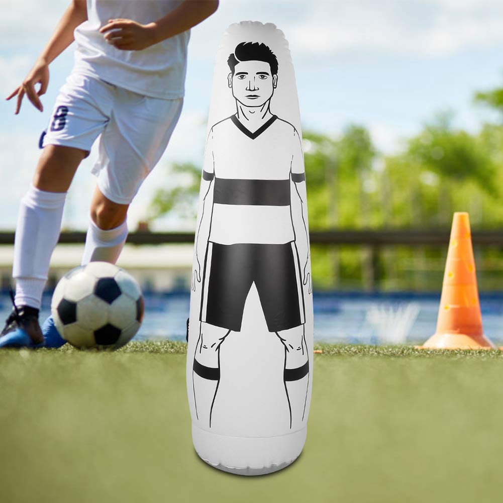 Mannequin de Football Gonflable, entraînement de Football Portable, défenseur Mural, gobelet d'entraînement de Football pour Enfants et Adultes