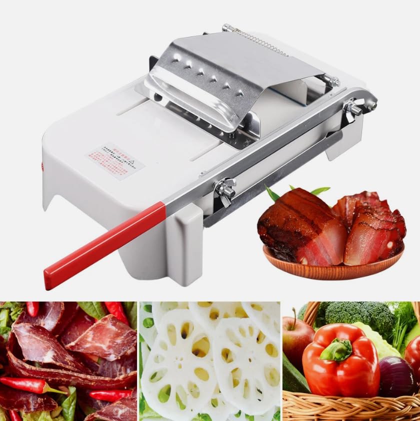 Coupe-rouleau de viande en acier inoxydable pour réussir vos soirées fondue de bœuf à la maison