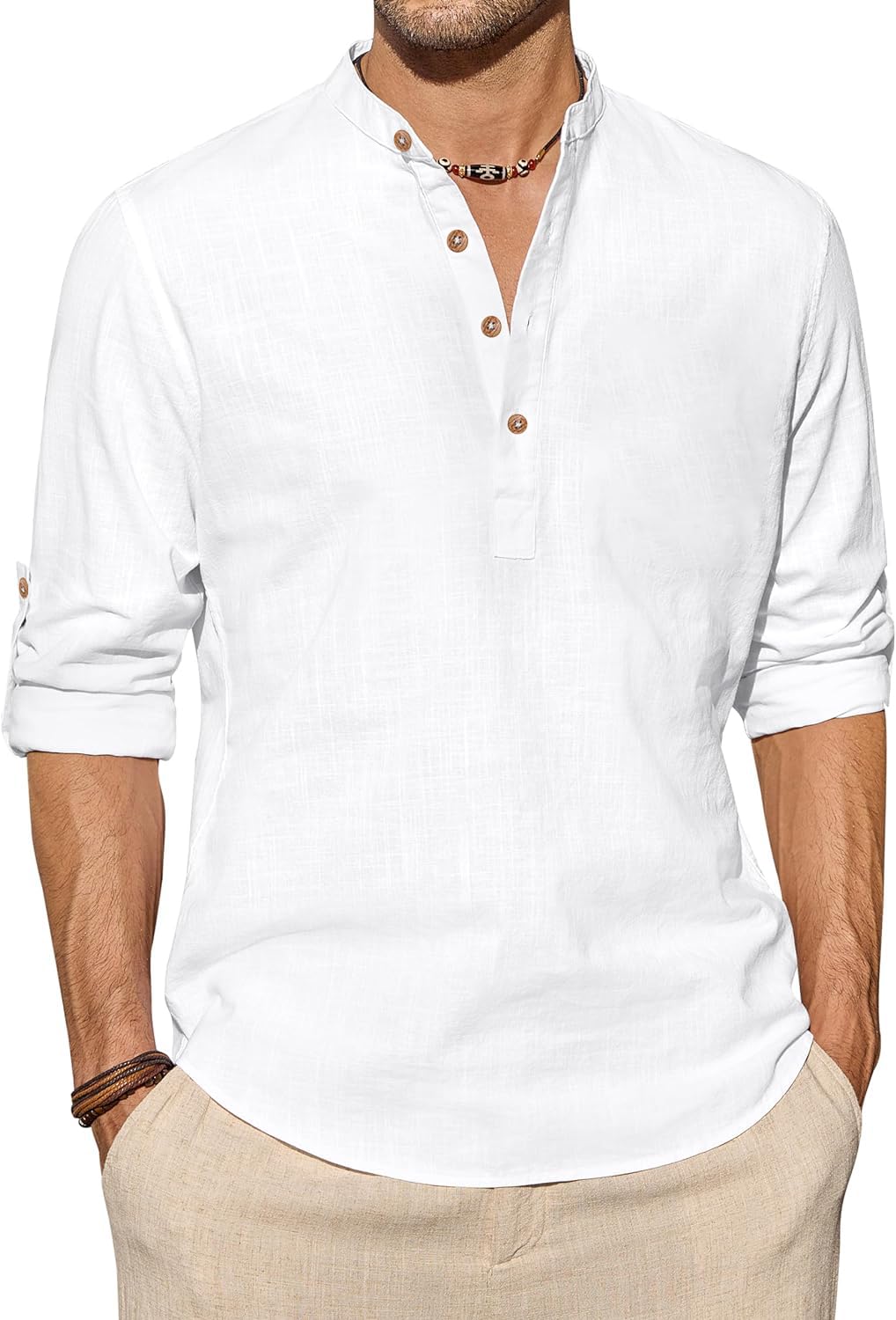 vida loca Slim Fit Full Sleeve Cotton Blend Kurta for Men Pack of 1-picture-41