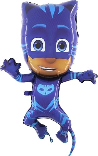 PJ Masks - Globo de aluminio de 36" - Catboy