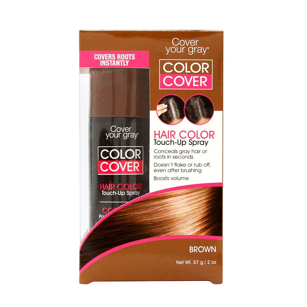 Cover Your Gray Color Cover Touch Up Spray - Brown