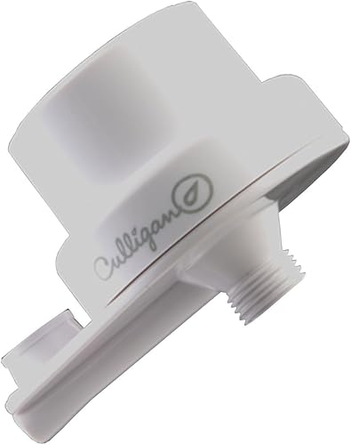 Culligan ISH-100 - Accesorio de filtración de cabezal de ducha en línea con filtro, 10,000 galones, color blanco