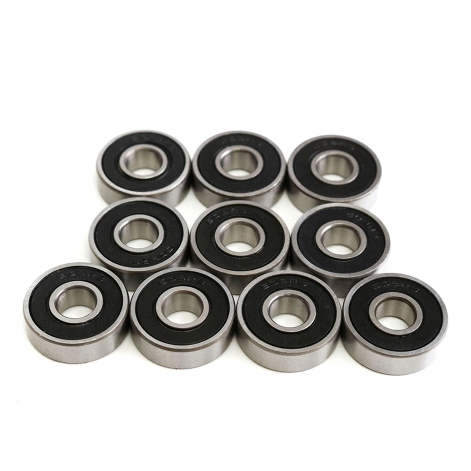 TSWASWUGP Power Transmission Products Deep Groove Ball Bearing Roller Bearings Miniature Kit for Skateboard Scooter Skate 10 PCS/lot(626ZZ 6x19x6)