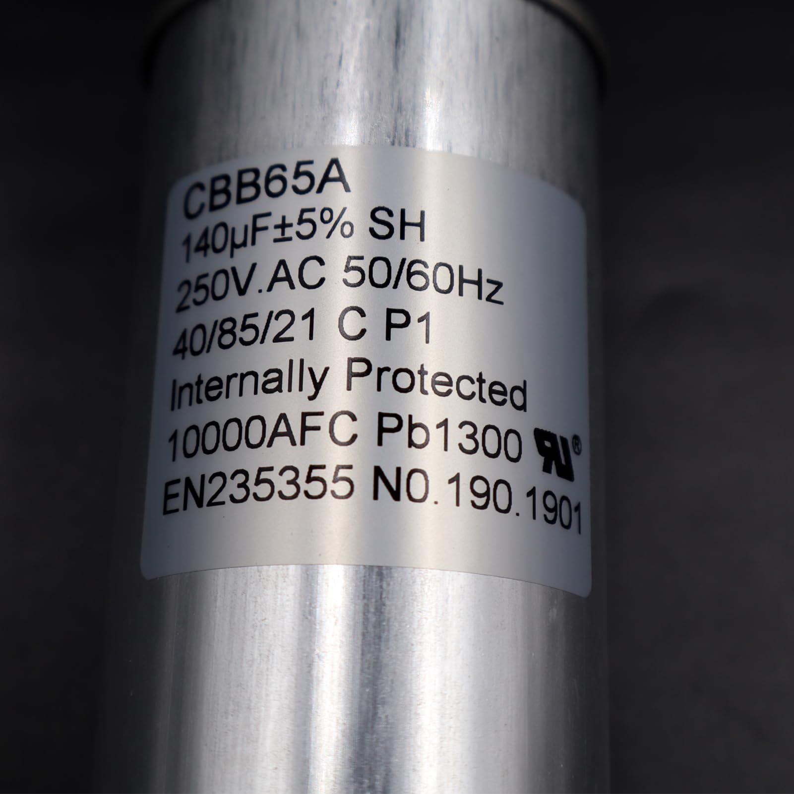 LIZAPUS Condensatore di corsa CBB65A 250VAC 250V AC 140uF 140 uF 140MFD 40/85/21 C P1 50/60Hz 10000AFC PB1300