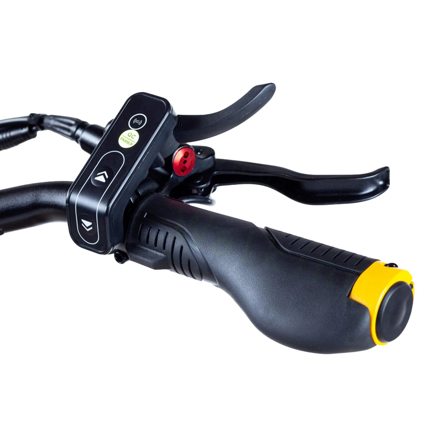 VSETT Trottinette Electrique 10 Plus Super, 2 Moteurs 1400W, Autonomie jusqu'à 150km, 25 KM/H, Ecran LED 5x5, Tout Terrain, Noir et Jaune