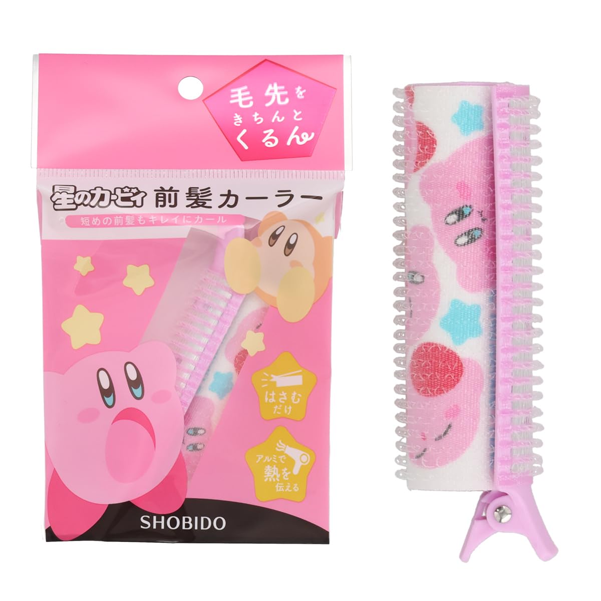 Amazon | shobido 粧美堂 星のカービィ 前髪カーラー 約20mm ヘア