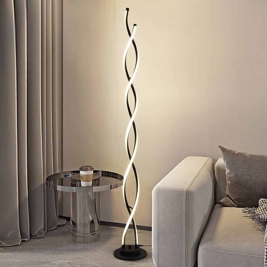 直観/Intuition ZxWLife Floor Lamp, LED Modern Floor Lamps for Living Room