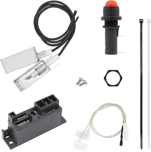 DELSbbq 42321 Kit de encendido para parrillas de gas Weber Summit A4, pieza de repuesto para parrillas Weber Summit Gold AA4, Summit Silver AA4,