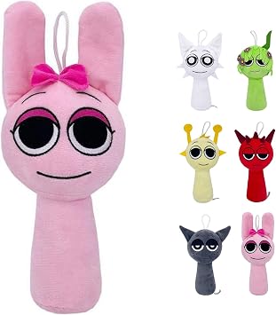 Spranky Plush 25CM Sprunki Doll Horror Game Plush Soft Animal Pillow Figure for Adults Children Christmas Birthday Gift A06