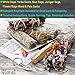Ancient Energy 6pc Smudging Kit Sampler: Large Flower Sage, White Sage, Yerba Santa, Blue Sage, Juniper Sage, Palo Santo Smudge Stick + Instructions & Kokopelli Good Luck Charm!