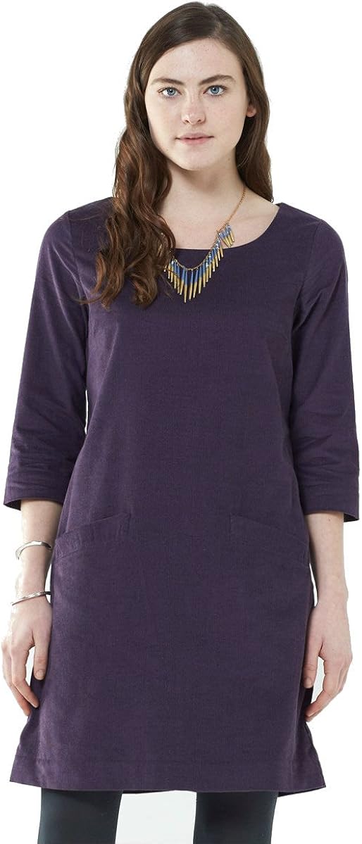 purple tunic dress
