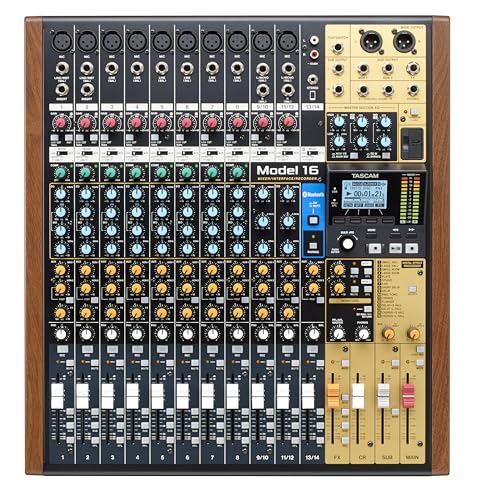 Tascam Model 16 16-Track Mixer, Recorder, USB Interface