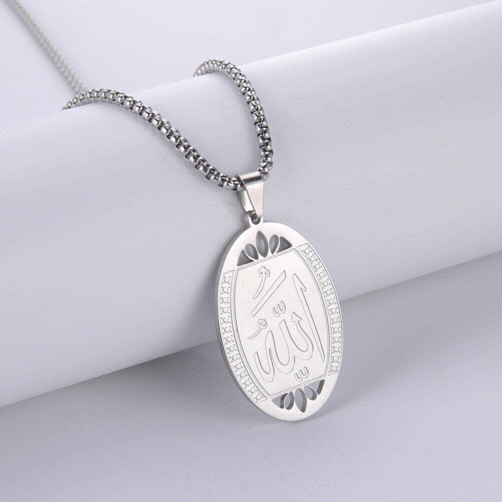 Collier Ayatul Kursi Collier Allah Pour Femmes Hommes Symboles Script Islamique Collier Allah