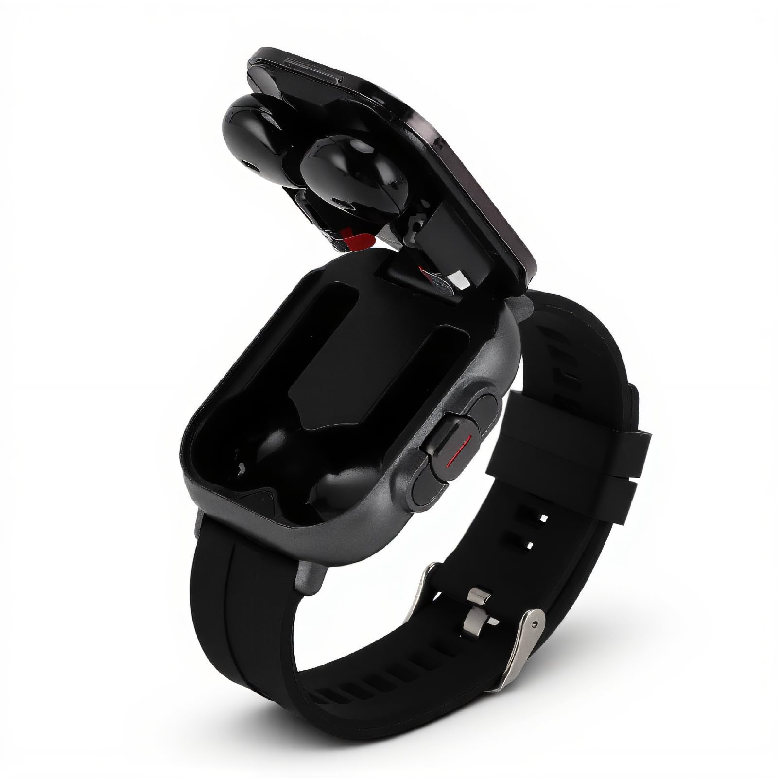 Tonysa Smartwatch con Auricolari, Schermo da 2,01 Pollici Smartwatch Auricolare Wireless Orologio Fitness Tracker con Cinturino in Silicone per IOS per Android
