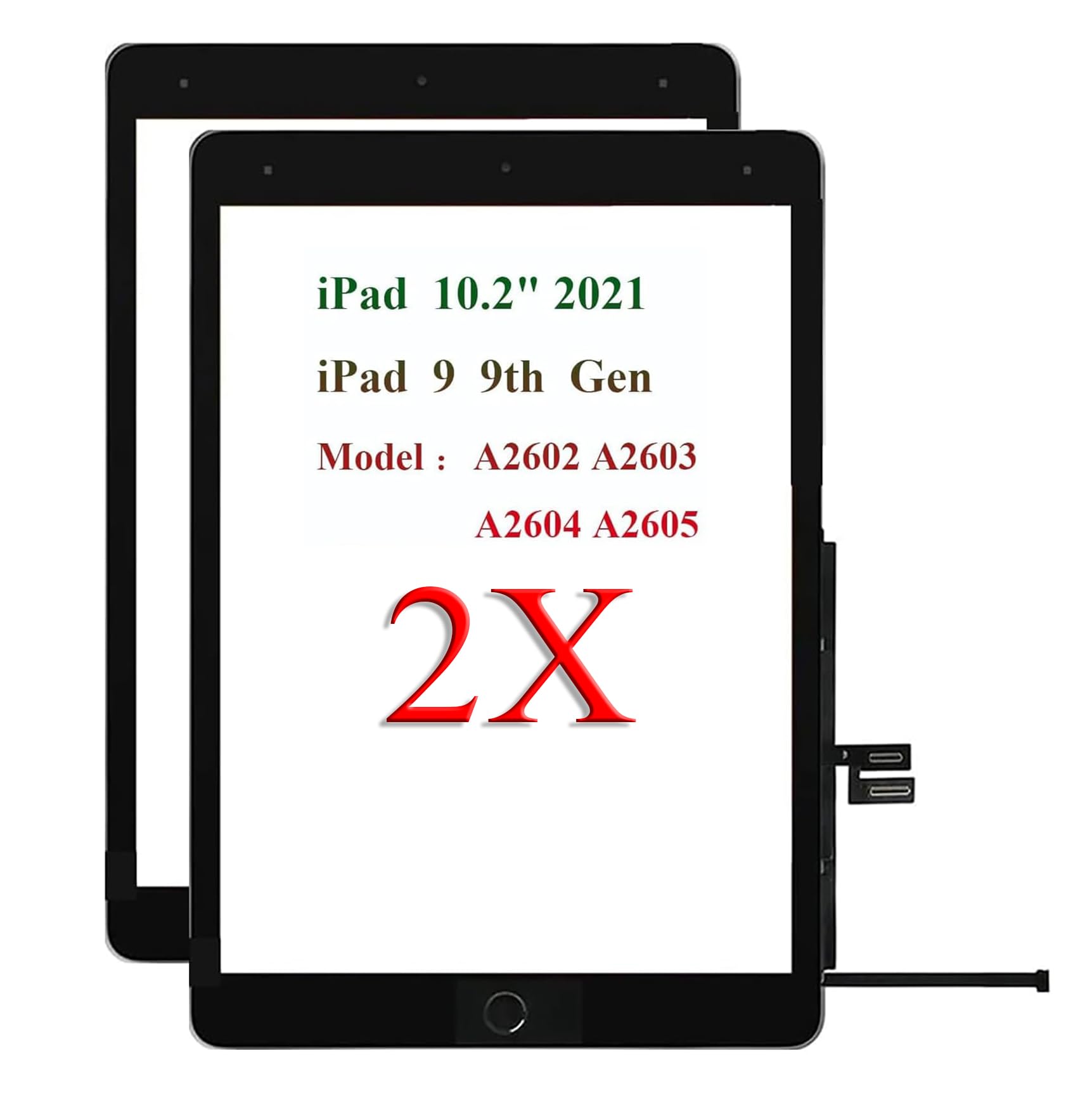 Amazon.com: for iPad 9 (9th Generation) A2602 A2603 A2604 A2605