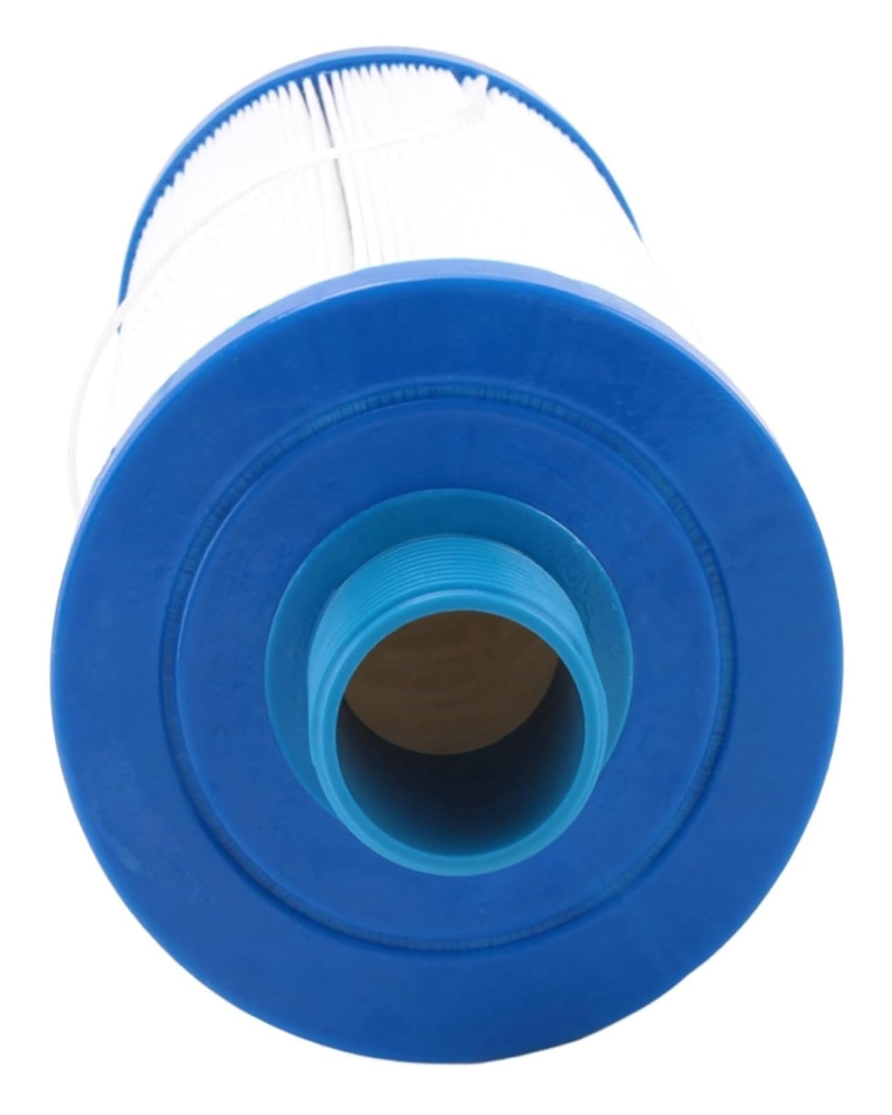For cartucho de filtro de spa compatible con 303279, FC-2402, for AquaTerra, for Dream Hot Tub, filtro de piscina, rosca fina de 1/2 pulgada, blanco y azul, 1 unidad