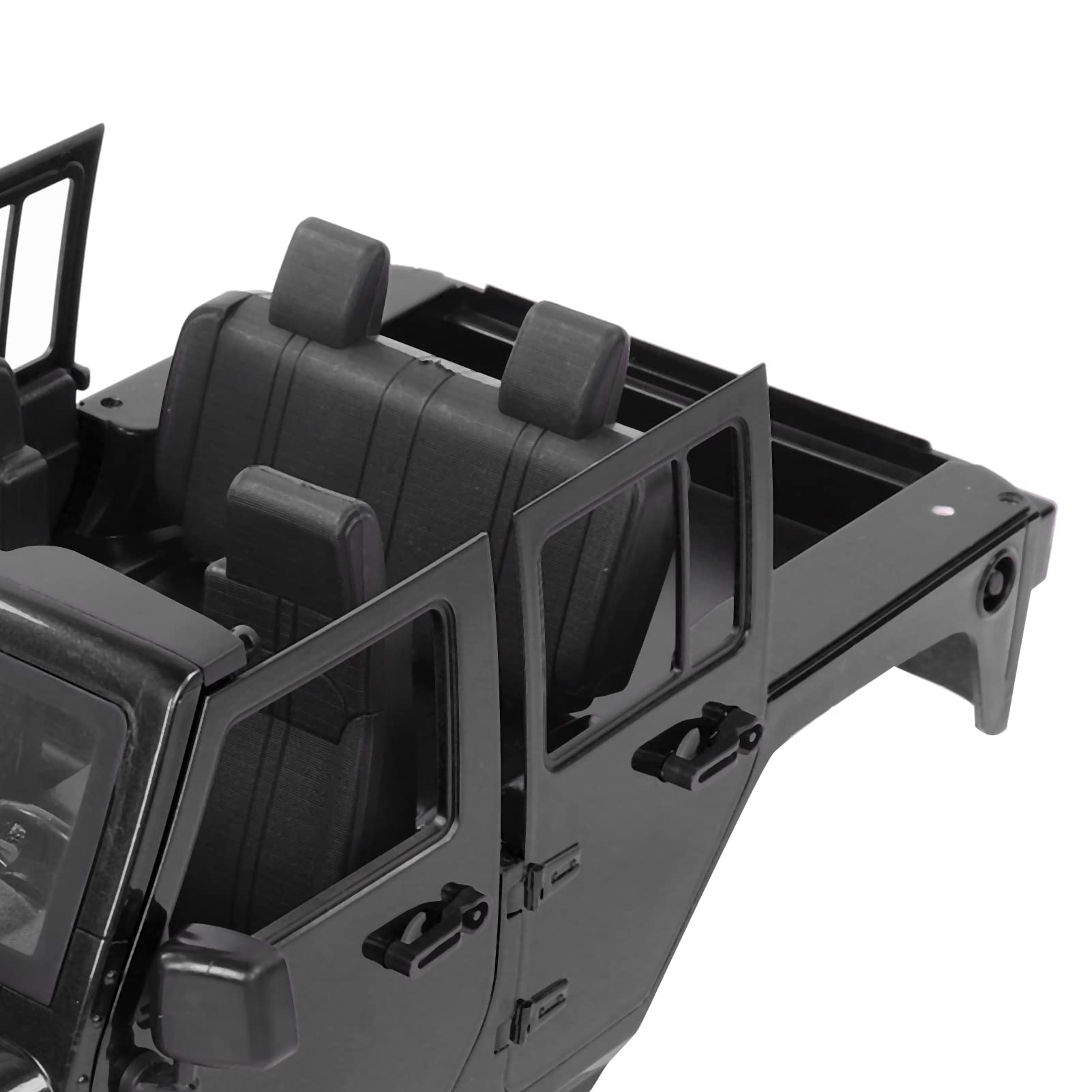 Obudowa Open Body 313mm Wheelbase dla Modelu RC Car SCX10 (Black)