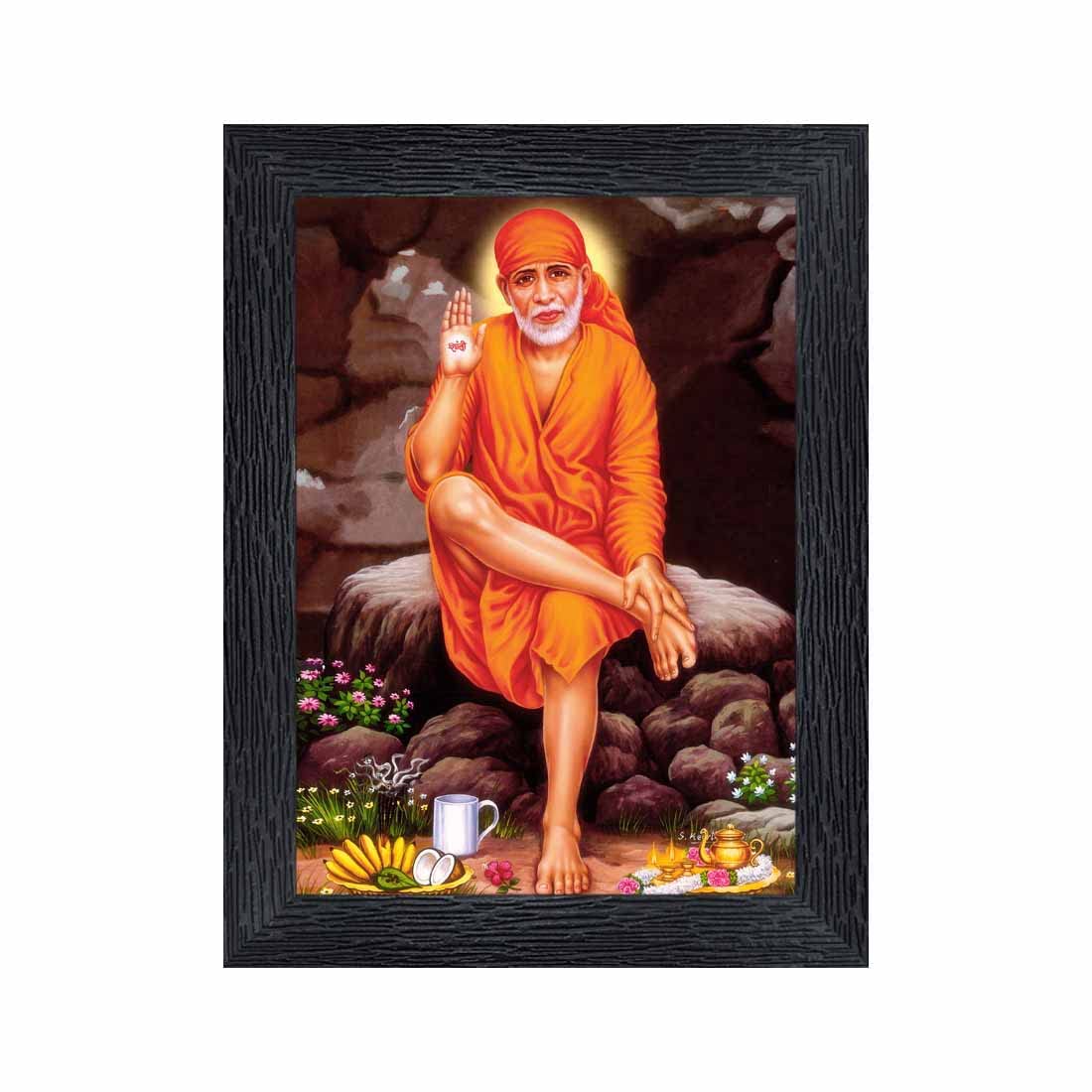 Hanuman Photo Frame - Religious Wood Frame -28