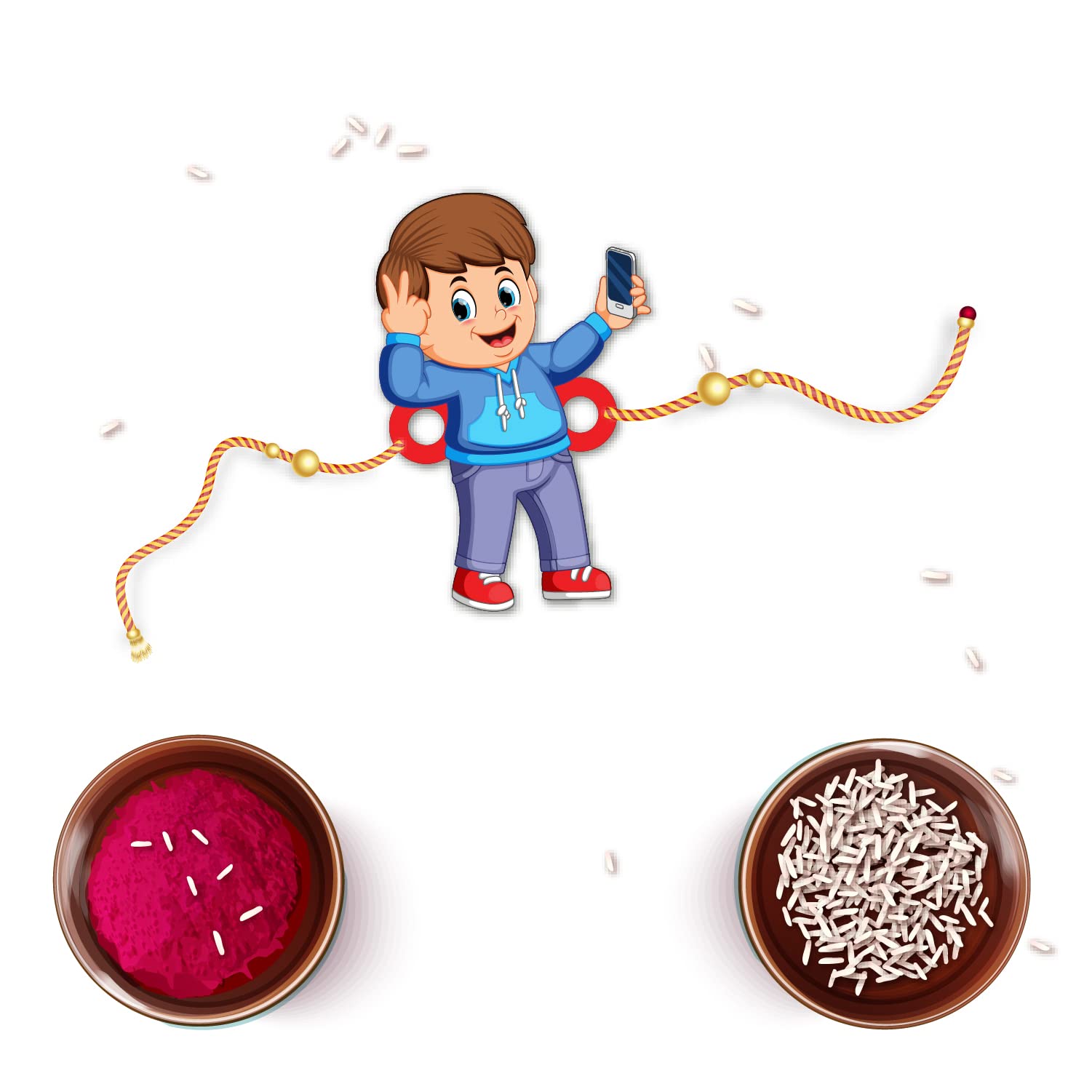 Bhai Please Selfie Wala Bhai Rakhi for Brother/Bhai/Bhaiya| Set of 1 pc with Roli/Kumkum- Chawal| Kids, Boys Designer, Fancy, Fun, Movie Wooden Rakhi Set| with Raksha Bandhan Greetings (B098F2KYJ1) Amazon Price History, Amazon Price Tracker
