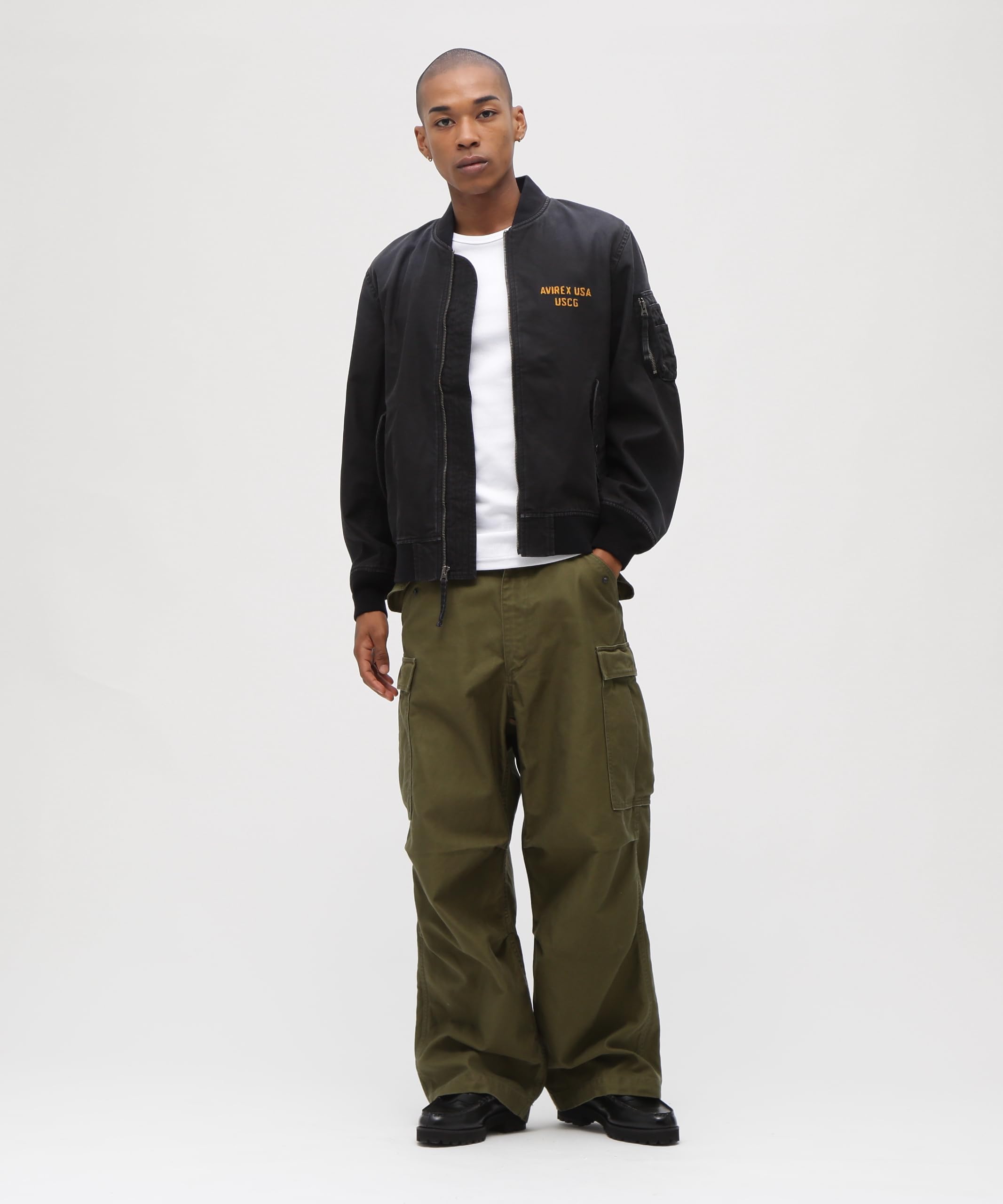 Amazon.co.jp: AVIREX: 【MENS】MA-1・フライトジャケット