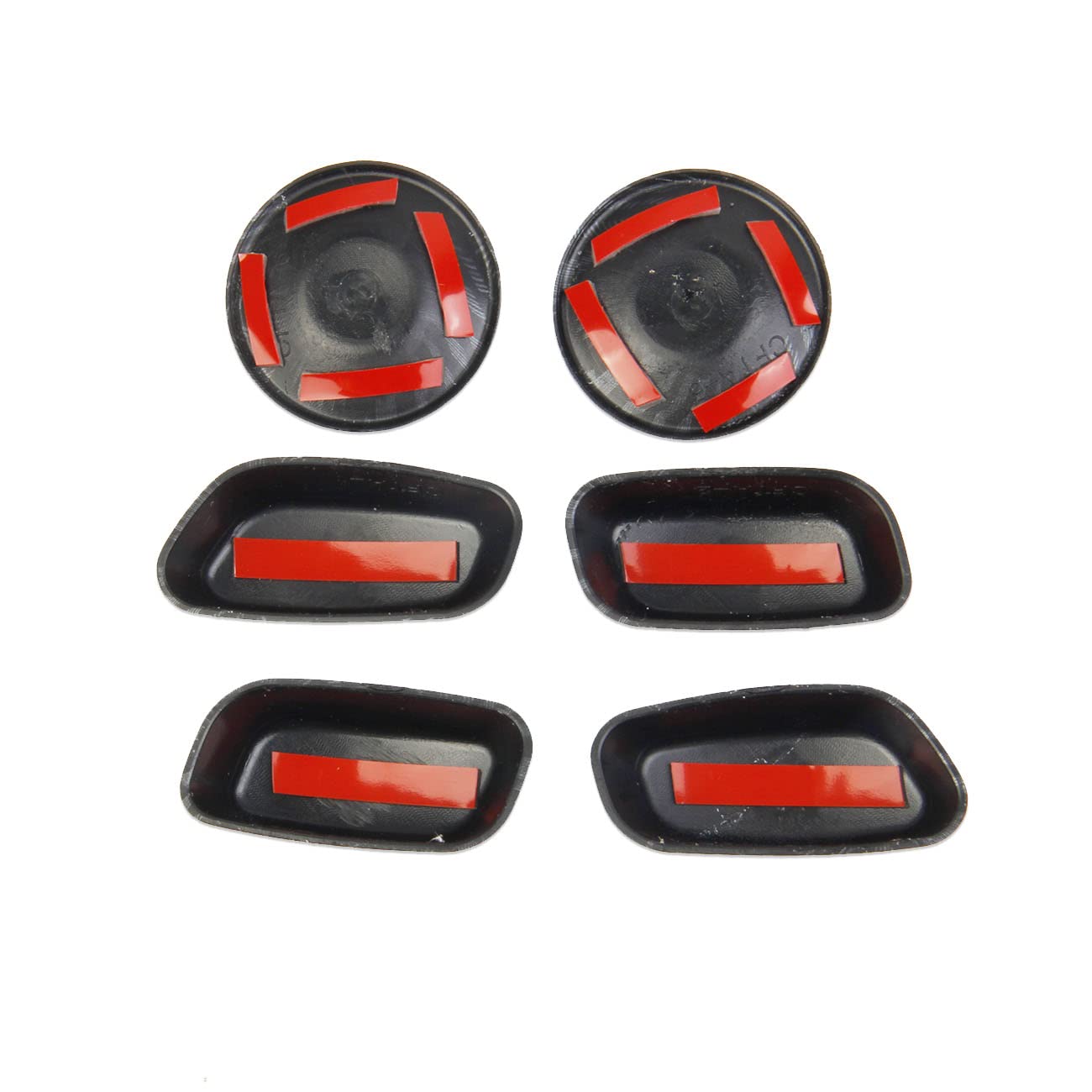 4 Piezas De Borde Decorativo Para Botones De Asiento En Fibra De Carbono – Para Chevrolet Camaro 2017+