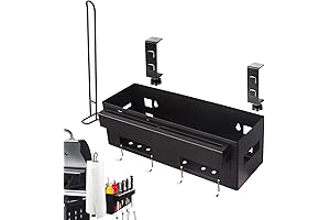 Upgraded BBQ Grill Attachment Caddy