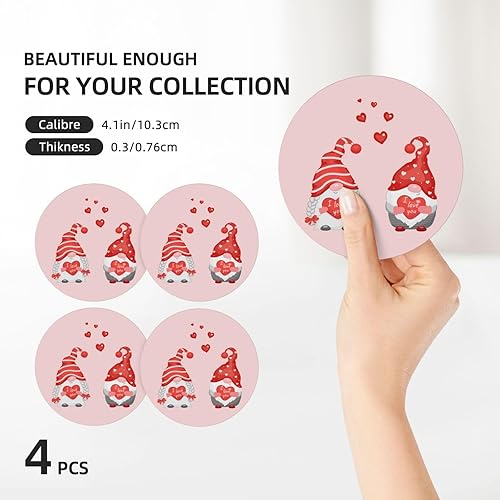 Miniatura 10 de Juego de 4 posavasos de cerámica absorbentes con hojas de arce para otoño y otoño, para mesa de café, bar, cerveza, escritorio, mesa, hogar, otoño,