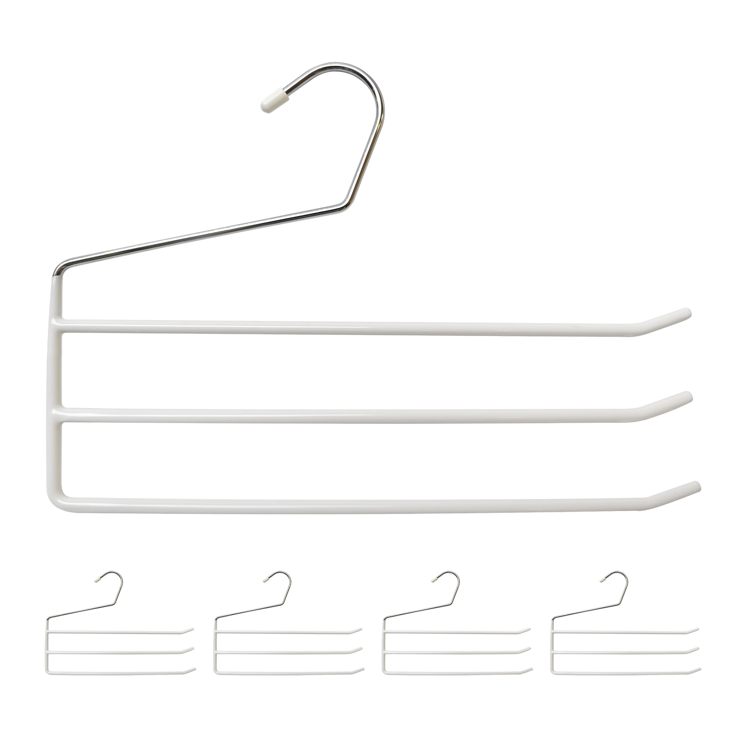 Cintre multifonctions gain de place pour un dressing de chambre ordonné