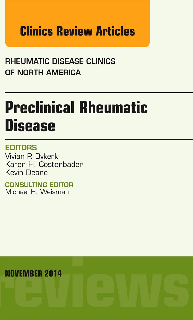 Buy Preclinical Rheumatic Disease: Volume 40-4 (Rheumatic Disease Clinics of North America) — BookShops.in
