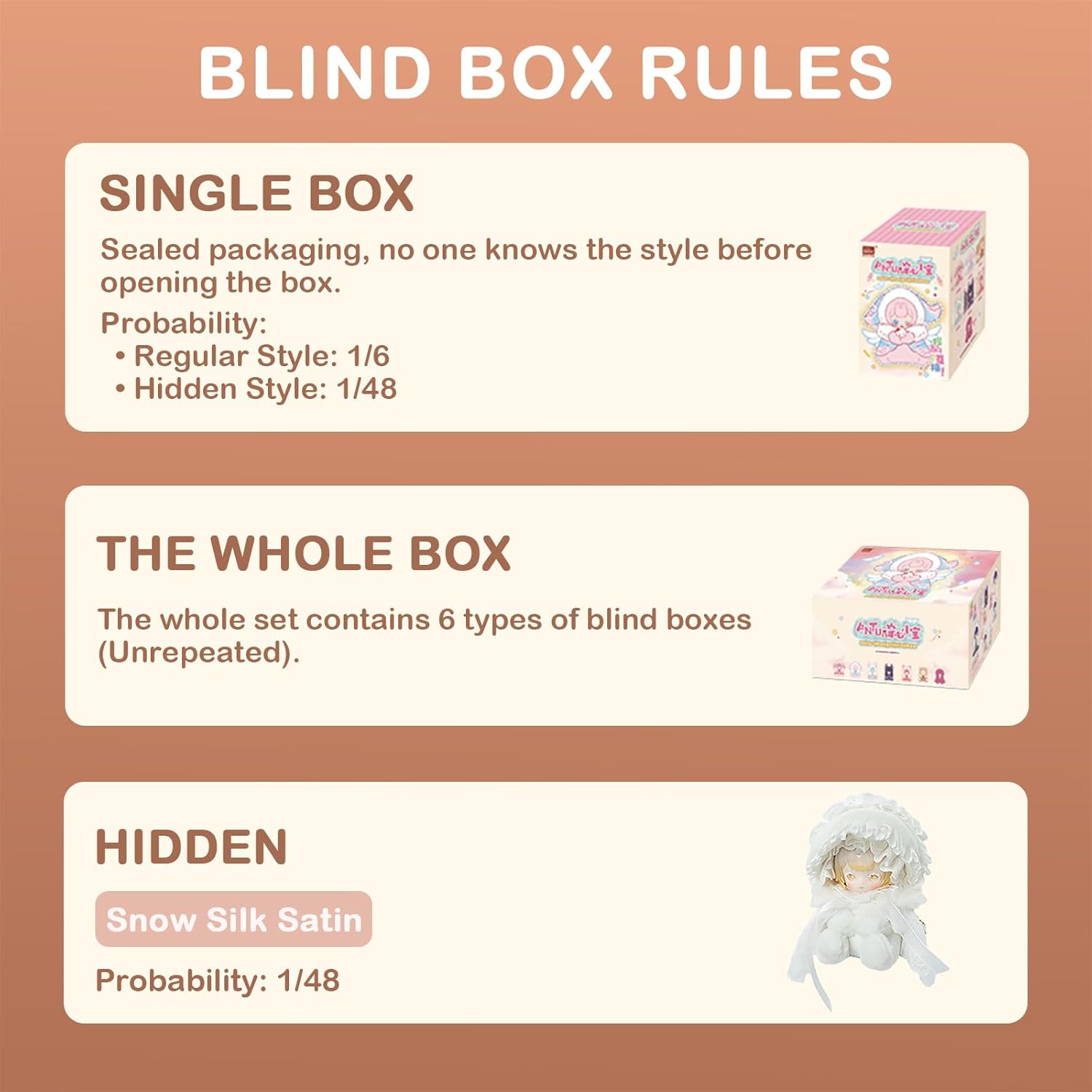 BEEMAI Antu Cute Petite Series Plush Blind Box 1PC (1 of 7 Possible Styles) Cute Figures Collectible Toys Birthday Gifts