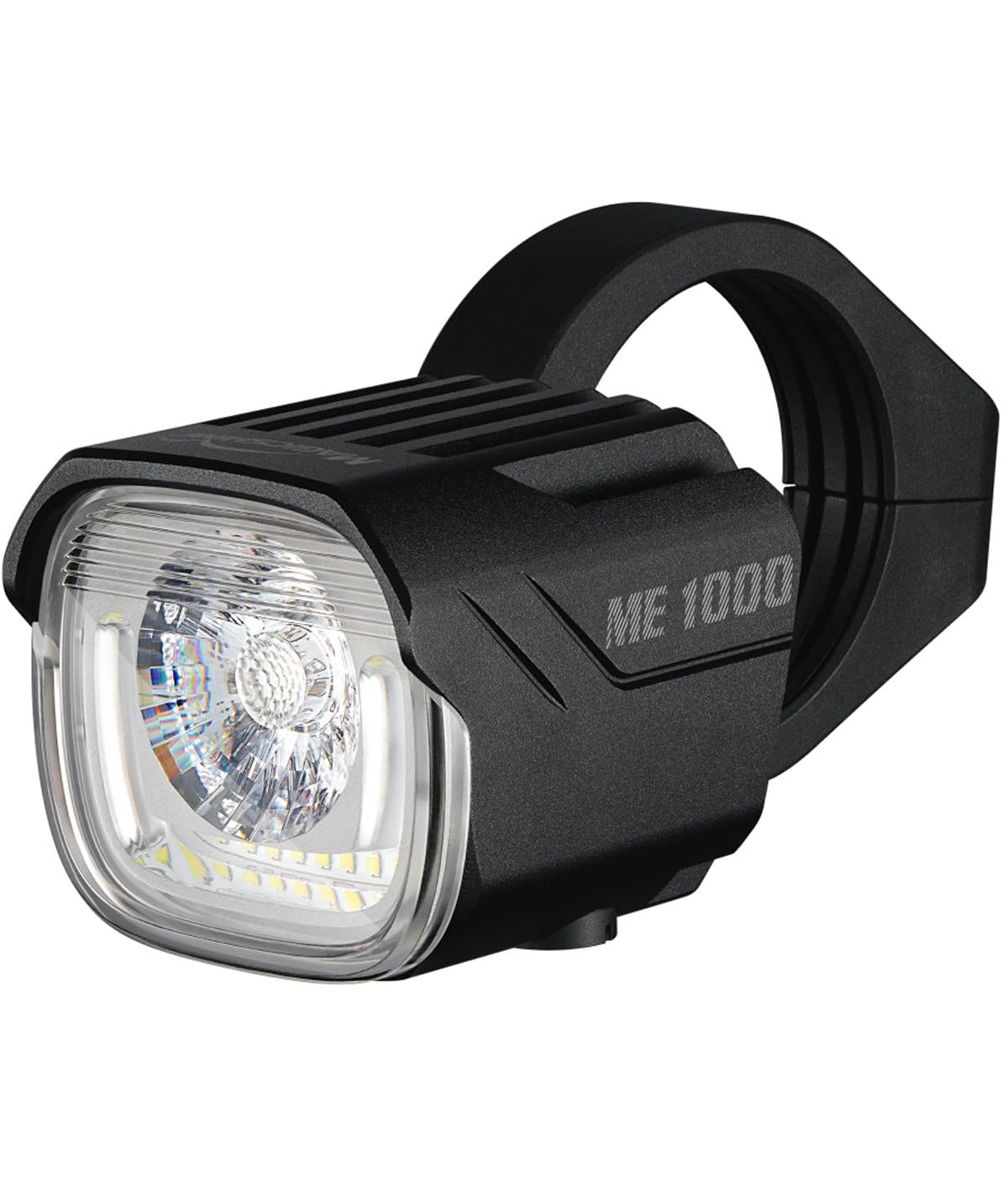 Magicshine ME 1000 V2.0 Luz Delantera para Bicicleta eléctrica 1000 LM, DRL y Sensor de luz, 6-60 V, IPX6, Cuerpo de Aluminio, Montaje en Manillar 31,8/35 mm