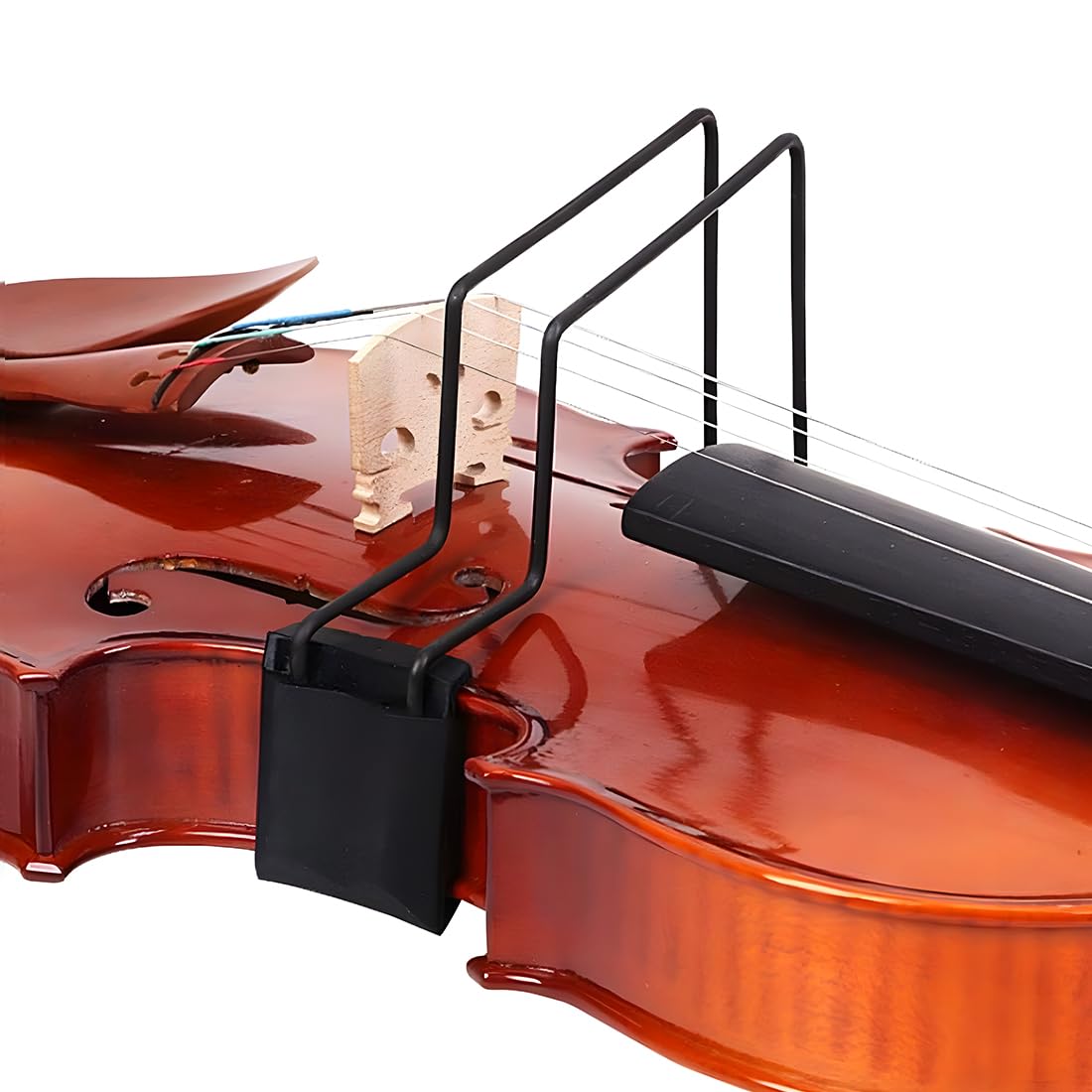 Correttore per Arco di Violino 3/4 – Strumento Guida Doppio Binario in Acciaio per Raddrizzare l'Arco, Raddrizza collimatore per arco da violino Accessorio Compatto e Portatile