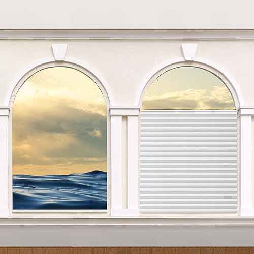 Miniatura 7 de Sombra plisada con filtro de luz para ventana de arco cuadrado cortinas de papel plisadas tela sin cables para ventana cuadrada de arco semicírculo